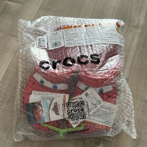 Brand new lightening Mqueen crocs